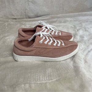Tretorn Nylite Plus Sneakers Pink & White